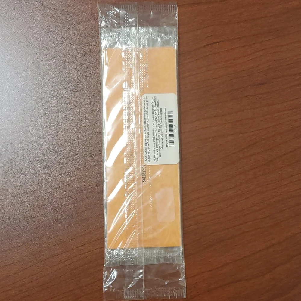 FRESH ORANGE scented bookmark, set of 3 from Gold‎ Canyon